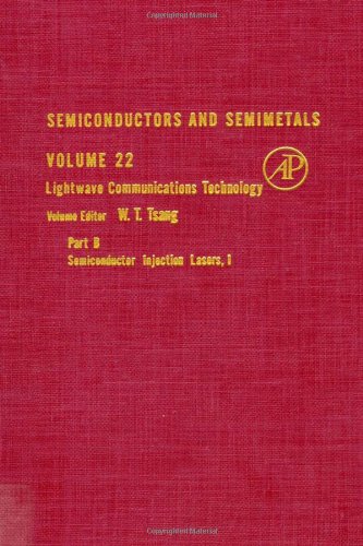 Imagen de archivo de Semiconductors and Semimetals : Lightwave Communication Technology: Pt. B, Material Growth Technologies a la venta por Better World Books: West