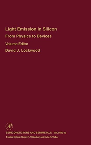 Stock image for From Physics to Devices: Light Emissions in Silicon for sale by PBShop.store US