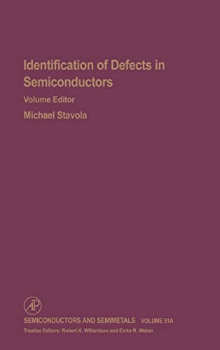 Beispielbild fr Identification of Defects in Semiconductors (Volume 51A) (Semiconductors and Semimetals, Volume 51A) zum Verkauf von Biblio Pursuit