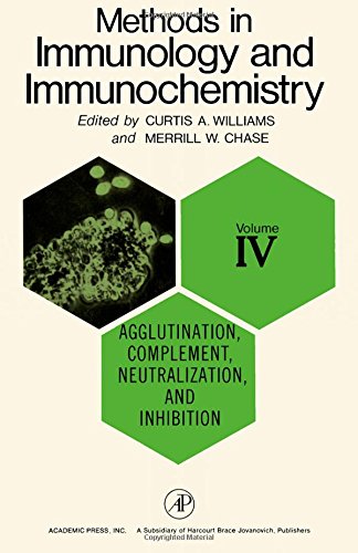 9780127544045: Agglutination Complement: Neutralization and Inhibition (v. 4) (Methods in Immunology and Immunochemistry)