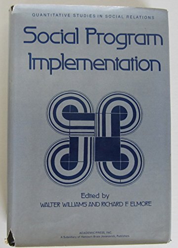 Beispielbild fr Social Program Implementation zum Verkauf von Better World Books
