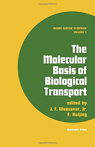 The Molecular Basis of Biological Transport.; Proceedings of the Miami Winter Symposia, January 1...