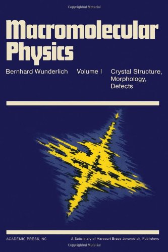 Stock image for Macromolecular Physics. Volume I: Crystal Structure, Morphology, Defects for sale by Zubal-Books, Since 1961