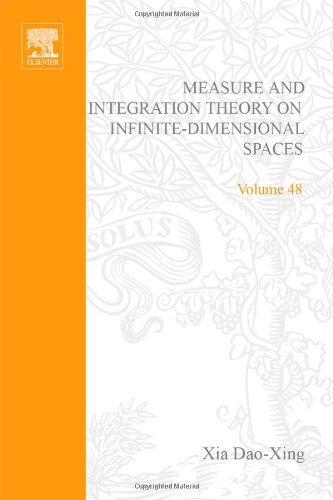 9780127676500: Measure and Integration Theory on Infinite Dimensional Spaces (Pure & Applied Mathematics S.)