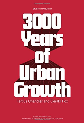 Three Thousand Years of Urban Growth - Mumford, Lewis, Chandler, Tertius, Fox, Gerald