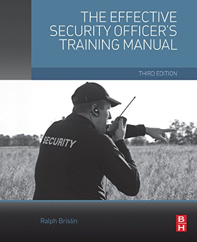 Stock image for The Effective Security Officer's Training Manual for sale by Chiron Media