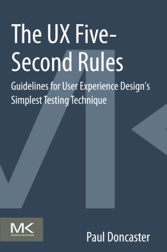 Beispielbild fr The UX Five-Second Rules: Guidelines for User Experience Design's Simplest Testing Technique zum Verkauf von Brook Bookstore On Demand