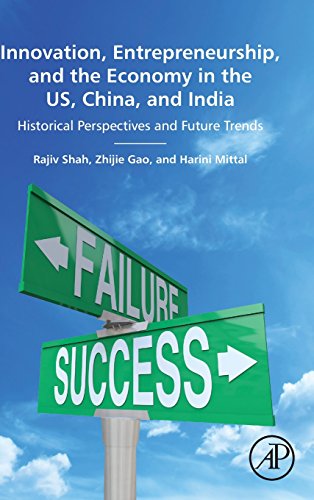 Stock image for Innovation, Entrepreneurship, and the Economy in the US, China, and India: Historical Perspectives and Future Trends for sale by Chiron Media