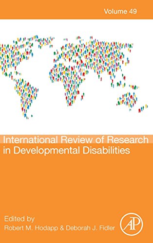Beispielbild fr International Review of Research in Developmental Disabilities, Volume 49 zum Verkauf von Greenpine Books