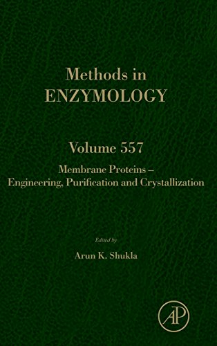 Stock image for Methods in Enzymology: Membrane Proteins - Engineering, Purification and Crystallization: (Volume 557) for sale by Anybook.com