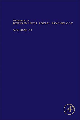 Stock image for ADVANCES IN EXPERIMENTAL SOCIAL PSYCHOLOGY: VOLUME 51 for sale by Basi6 International