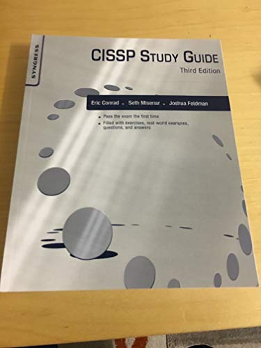 Beispielbild fr CISSP Study Guide zum Verkauf von SecondSale