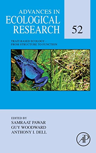 Stock image for Trait-Based Ecology - From Structure to Function: 52 (Advances in Ecological Research): Volume 52 for sale by Chiron Media