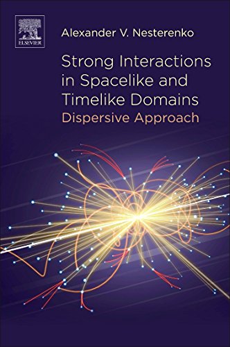 Imagen de archivo de Strong Interactions in Spacelike and Timelike Domains: Dispersive Approach a la venta por Brook Bookstore On Demand