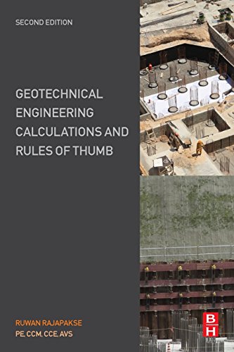 Beispielbild fr Geotechnical Engineering Calculations and Rules of Thumb zum Verkauf von Monster Bookshop