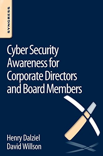 Stock image for Cyber Security Awareness for Corporate Directors and Board Members for sale by Ria Christie Collections