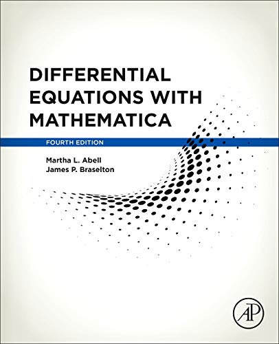 Stock image for Differential Equations with Mathematica for sale by ThriftBooks-Dallas