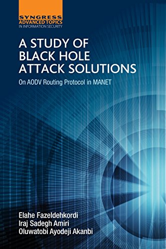 Stock image for A Study of Black Hole Attack Solutions: On AODV Routing Protocol in MANET for sale by Chiron Media