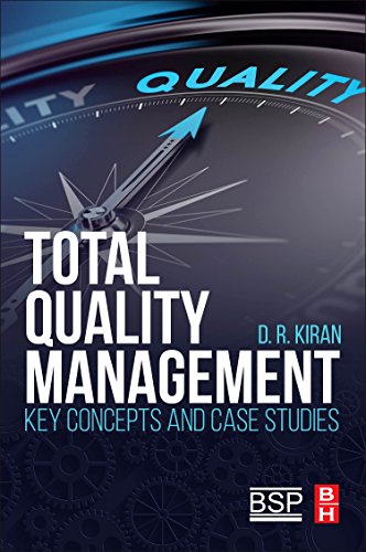 Imagen de archivo de Total Quality Management: Key Concepts and Case Studies a la venta por BooksRun