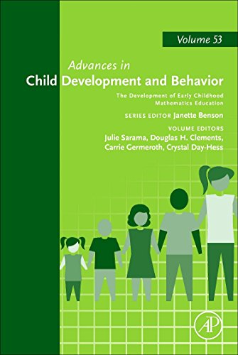 Imagen de archivo de The Development of Early Childhood Mathematics Education (Volume 53) (Advances in Child Development and Behavior, Volume 53) a la venta por Brook Bookstore On Demand