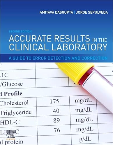 Beispielbild fr Accurate Results in the Clinical Laboratory: A Guide to Error Detection and Correction zum Verkauf von BooksRun
