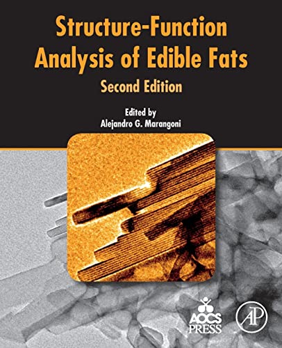 Beispielbild fr Structure-Function Analysis of Edible Fats zum Verkauf von Ria Christie Collections