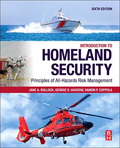 Beispielbild fr Introduction to Homeland Security : Principles of All-Hazards Risk Management zum Verkauf von Better World Books