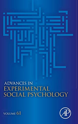 Imagen de archivo de Advances in Experimental Social Psychology (Volume 61) a la venta por HPB-Red