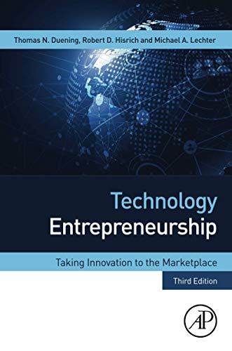 Stock image for Technology Entrepreneurship: Taking Innovation to the Marketplace for sale by BooksRun