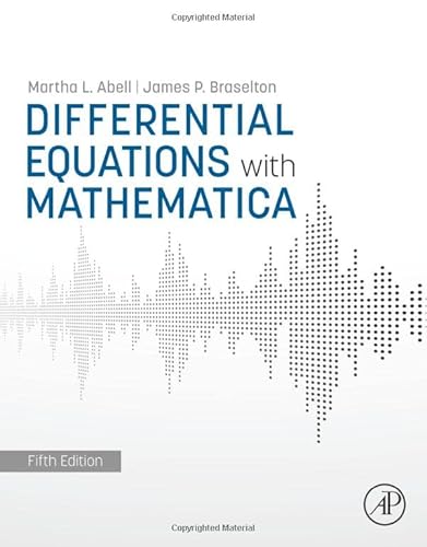 Stock image for DIFFERENTIAL EQUATIONS WITH MATHEMATICA, 5TH EDITION for sale by Basi6 International