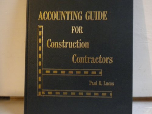 Stock image for Accounting Guide for Construction Contractors for sale by HPB-Red