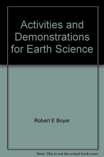 Stock image for Activities and Demonstrations for Earth Science for sale by Better World Books