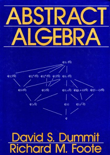 Abstract Algebra (9780130047717) by David S. Dummit; Richard M. Foote