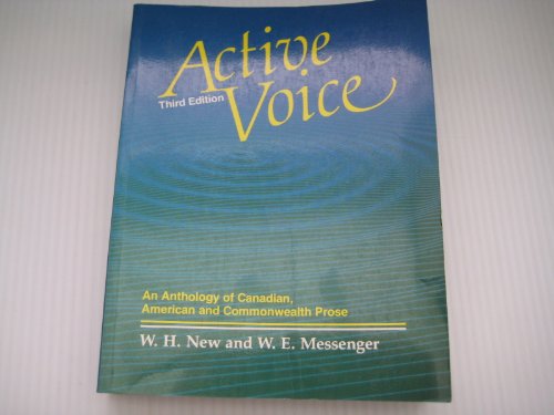 Beispielbild fr Active Voice zum Verkauf von Better World Books