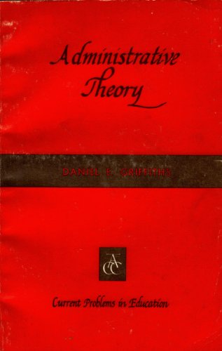 Imagen de archivo de Administrative Theory a la venta por Wonder Book