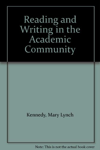 9780130079725: Reading and Writing in the Academic Community