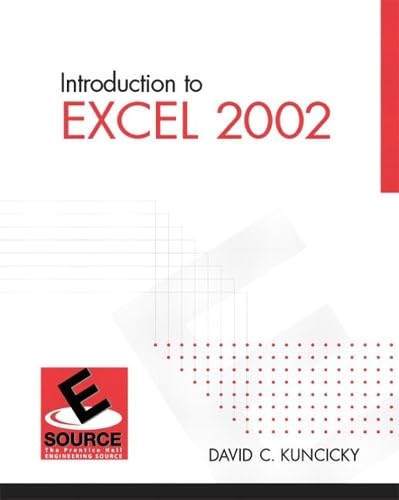 9780130081759: Introduction to Excel 2002 (Esource--The Prentice Hall Engineering Source)