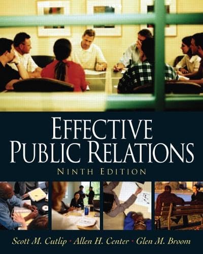 9780130082008: Effective Public Relations