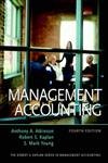 Beispielbild fr Management Accounting, Fourth Edition zum Verkauf von Wonder Book