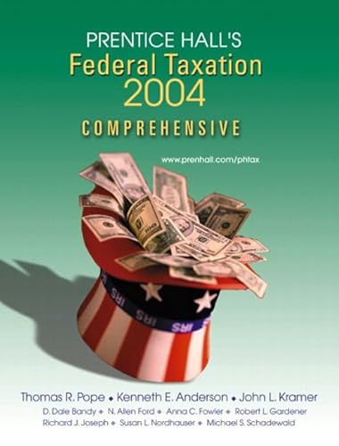 9780130082190: Prentice Hall's Federal Taxation 2004: Comprehensive