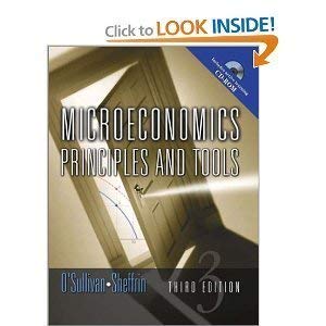 9780130082541: Economics Principles and Tools 3rd Edition