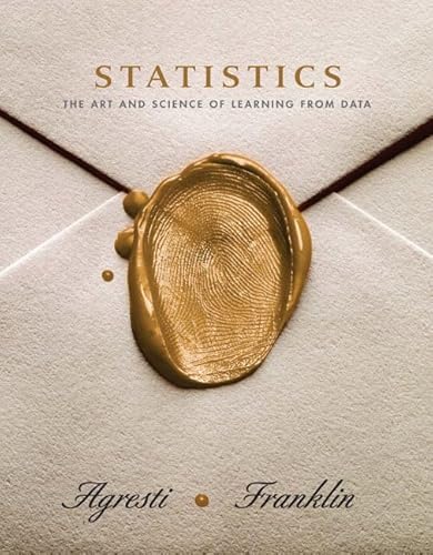 Stock image for Statistics : The Art and Science of Learning From Data for sale by BookHolders