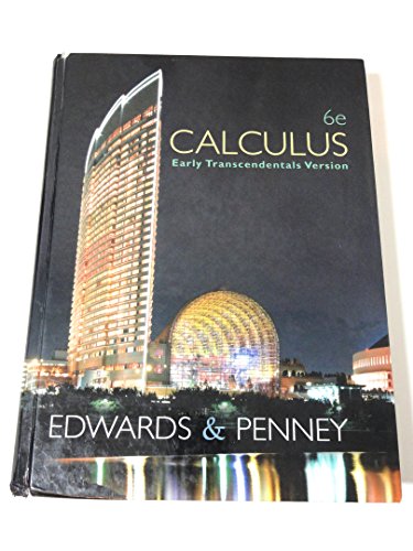 Stock image for Calculus, Early Transcendentals (6th Edition) for sale by The Book Cellar, LLC