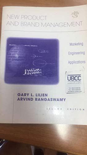 9780130084644: New Product and Brand Managment: Marketing Engineering Applications