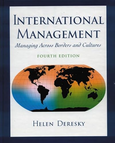 Stock image for International Management : Managing Across Borders and Cultures for sale by Better World Books