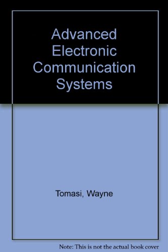 Beispielbild fr Advanced Electronic Communication Systems zum Verkauf von Anybook.com