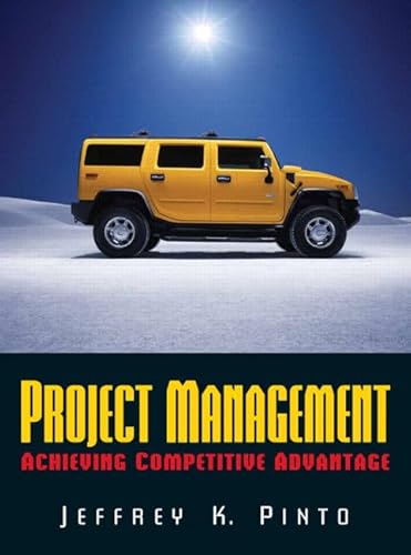 9780130092335: Project Management: Achieving Competitive Advantage: United States Edition