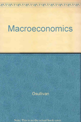 Image d'archives pour Macroeconomics: Principles and Tools Study Guide 3rd Ed. mis en vente par Monroe Street Books