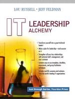 Imagen de archivo de It Leadership Alchemy a la venta por HPB-Red