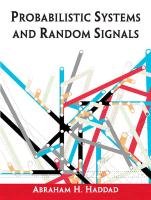 9780130094551: Probabilistic Systems and Random Signals